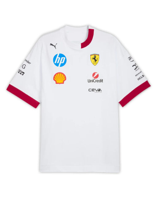 Scuderia Ferrari F1 2025 Miami Grand Prix T-Shirt