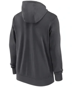 Buffalo Bills Anthracite Primetime Club Full Zip Hoodie