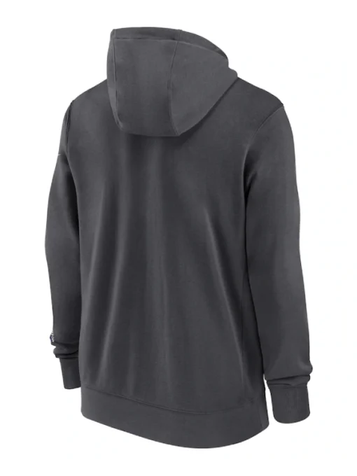 Buffalo Bills Anthracite Primetime Club Full Zip Hoodie