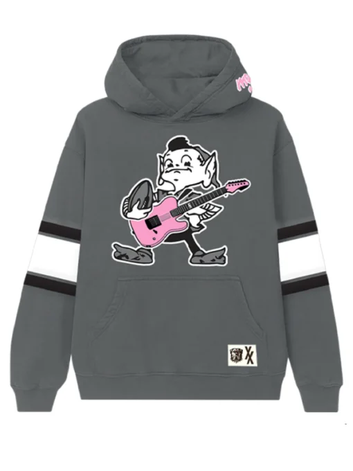 MGK x Cleveland Browns Grey Pullover Hoodie