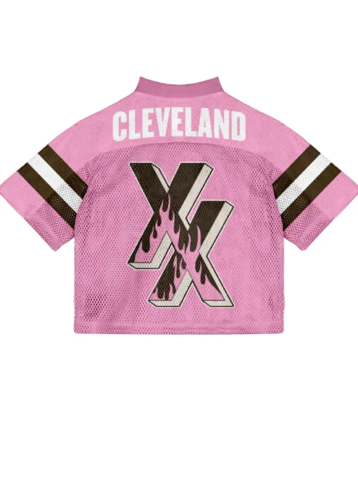 MGK x Cleveland Browns Mesh Pink Tee