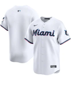 Miami Marlins White Home Jersey