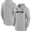 New York Jets 2024 Salute To Service Long Sleeve Hooded T-Shirt