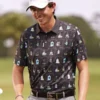 Penguin Golf Flash Cards Shirt