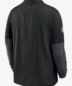 Pittsburgh Steelers Feel The Pressure Dri-FIT 1_2-Zip Black Top