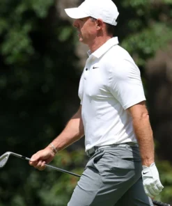 Rory McIlroy BMW Championship 2025 White Polo Shirt