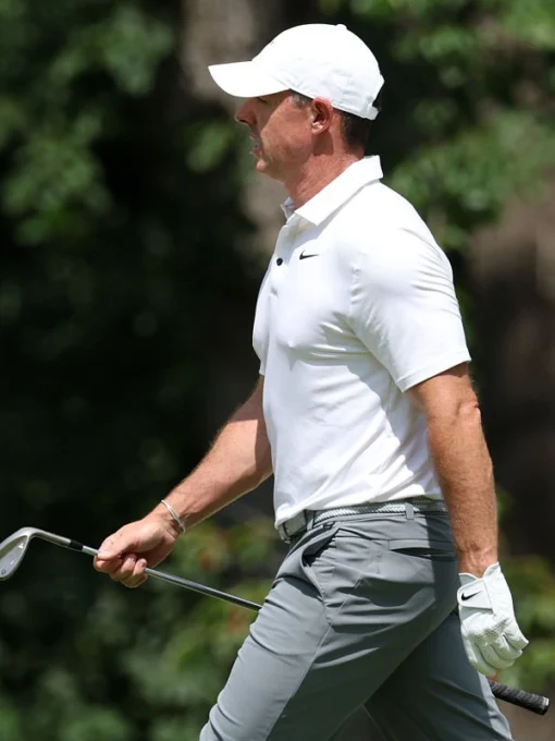 Rory McIlroy BMW Championship 2025 White Polo Shirt