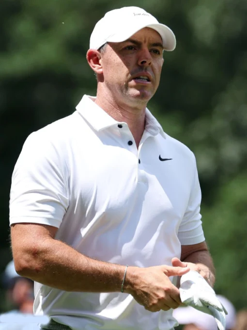 Rory McIlroy BMW Championship 2025 White Shirt