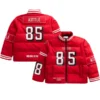 San Francisco 49ers George Kittle Scarlet Puffer Jacket