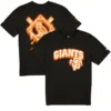 San Francisco Giants OVO x New Era Black Graffiti T-Shirt