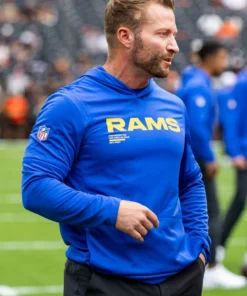 Sean McVay LA Rams Pure Fury Sideline Hoodie