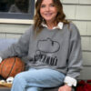 Shrinking S02 Liz Grey Oversized Sweatshirt