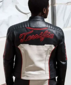 Superman 2025 Mr Terrific Leather Jacket