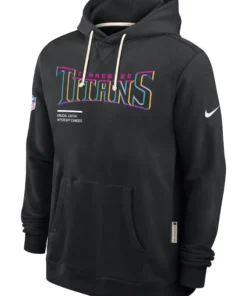 Tennessee Titans Black 2025 Crucial Catch Sideline Hoodie
