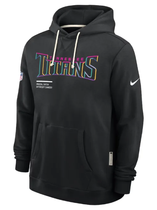 Tennessee Titans Black 2025 Crucial Catch Sideline Hoodie