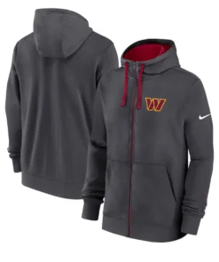 Washington Commanders Anthracite Primetime Club Hoodie