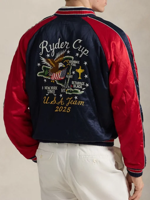 2025 Ryder Cup Team USA Map Jacket