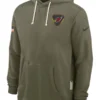 Arizona Cardinals Olive 2025 Salute To Service Hoodie