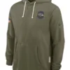 Baltimore Ravens Olive 2025 Salute To Service Hoodie