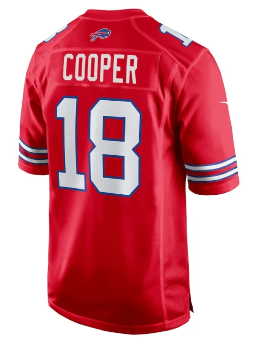 Buffalo Bills Amari Cooper Red Alternate Jersey