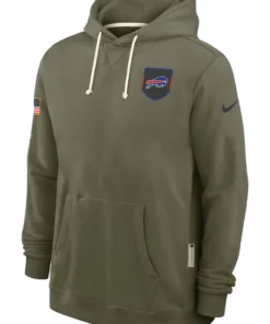 Buffalo Bills Olive 2025 Salute To Service Hoodie