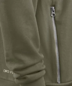 Chicago Bears 2025 Olive Salute To Service Sideline Standard Issue Dri-FIT Hoodie
