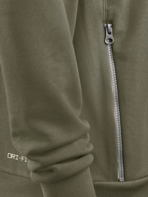 Chicago Bears 2025 Olive Salute To Service Sideline Standard Issue Dri-FIT Hoodie