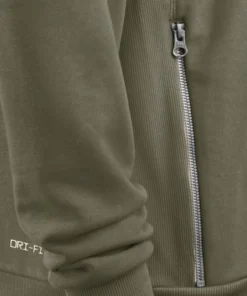 Cleveland Browns 2025 Olive Salute To Service Sideline Standard Issue Dri-FIT Hoodie