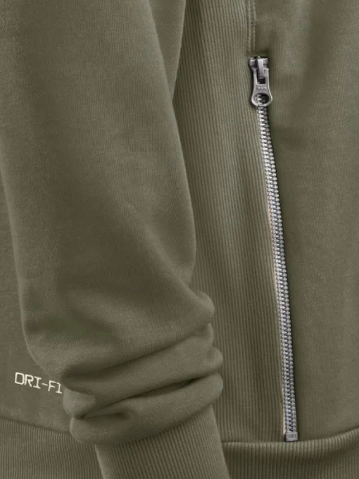 Cleveland Browns 2025 Olive Salute To Service Sideline Standard Issue Dri-FIT Hoodie