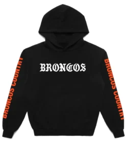 Denver Broncos Born x Raised Black Classic Hoodie