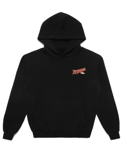 Denver Broncos Born x Raised Black Pro Script Hoodie