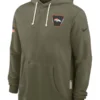Denver Broncos Olive 2025 Salute To Service Hoodie