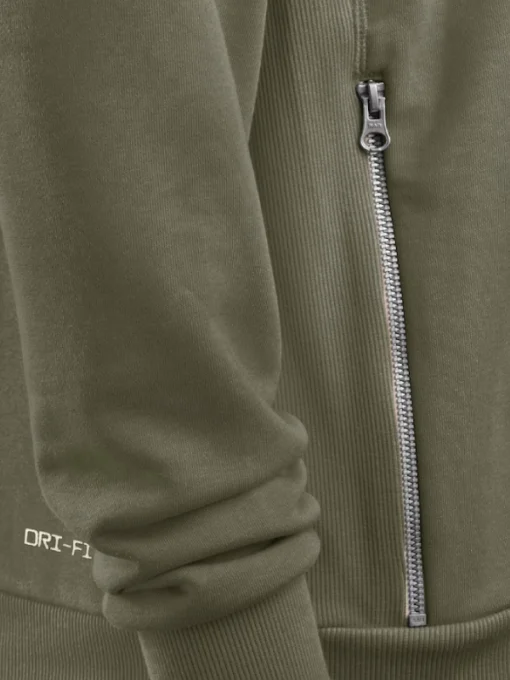 Detroit Lions 2025 Olive Salute To Service Sideline Standard Issue Dri-FIT Hoodie