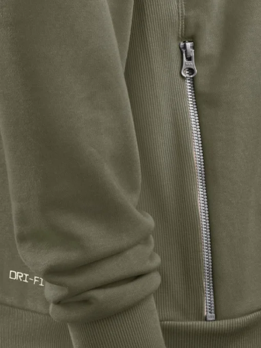 Jacksonville Jaguars 2025 Olive Salute To Service Sideline Standard Issue Dri-FIT Hoodie
