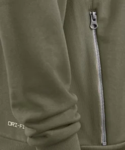 Kansas City Chiefs 2025 Olive Salute To Service Sideline Standard Issue Dri-FIT Hoodie