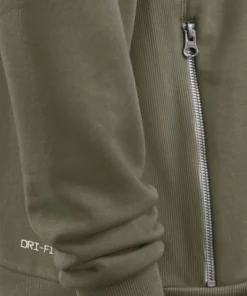 Las Vegas Raiders 2025 Olive Salute To Service Sideline Standard Issue Dri-FIT Hoodie