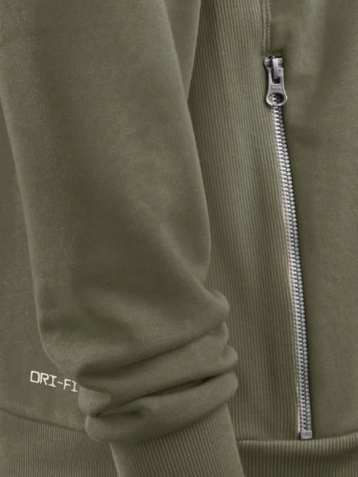 Las Vegas Raiders 2025 Olive Salute To Service Sideline Standard Issue Dri-FIT Hoodie