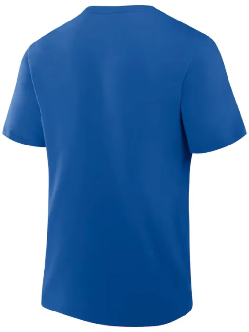 Los Angeles Dodgers 2025 Postseason Locker Room Blue T-Shirt