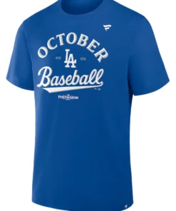 Los Angeles Dodgers 2025 Postseason Locker Room T-Shirt