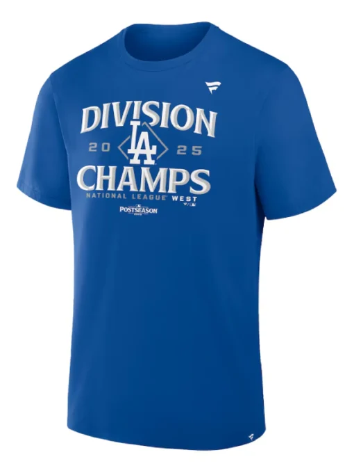 Los Angeles Dodgers 2025 West Division Champions T-Shirt