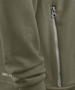 Los Angeles Rams 2025 Olive Salute To Service Sideline Standard Issue Dri-FIT Hoodie