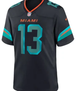 Miami Dolphins Dan Marino Blue 2025 Rivalries Collection Player Game Jersey