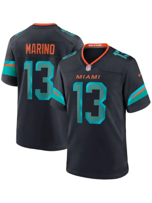 Miami Dolphins Dan Marino Rivalries Collection Game Jersey