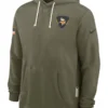 Minnesota Vikings Olive 2025 Salute To Service Hoodie