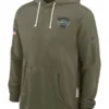 New York Jets Olive 2025 Salute To Service Hoodie