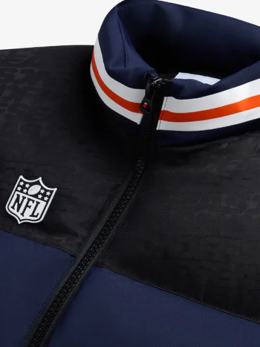 Off Season x NFL Chicago Bears Navy Team Puffer Vest