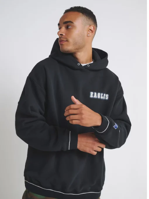 Philadelphia Eagles Off Season Black Pullover Hoodie