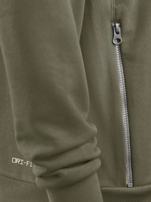 Pittsburgh Steelers 2025 Olive Salute To Service Sideline Standard Issue Dri-FIT Hoodie