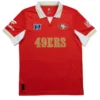 San Francisco 49ers Fanatics NFL Football x Football Fan Top Jersey