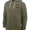 San Francisco 49ers Olive 2025 Salute To Service Hoodie